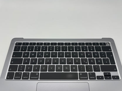 MacBook Air 13" 2020 A2179 Topcase QWERTZ Tastatur Spacegrau #T676