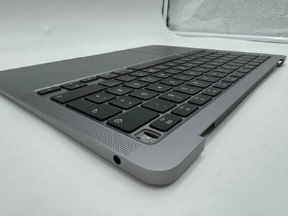 MacBook Air 13" 2020 A2179 Topcase QWERTZ Tastatur Spacegrau #T676