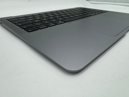 Macbook Air 13" 2018 2019 A1932 Topcase QWERTZ Trackpad Tastatur Grau #T678