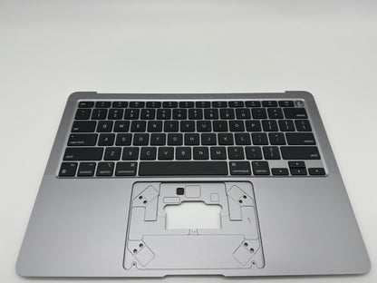 MacBook Air 13" 2020 A2337 Topcase Akku Tastatur Grau #T482