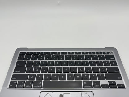 MacBook Air 13" 2020 A2337 Topcase Akku Tastatur Grau #T482