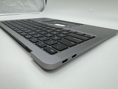 MacBook Air 13" 2020 A2337 Topcase Akku Tastatur Grau #T482