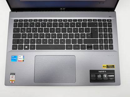 Acer Swift Go 16 OLED  Notebook i5-1335U / 16GB RAM / 512 GB SSD 1,3GHz