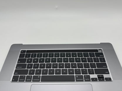 MacBook Pro 16" 2019 A2141 Grau Topcase Tastatur Trackpad Akku #T483