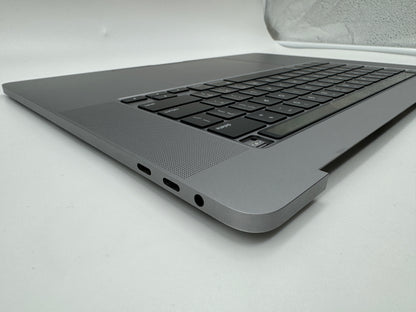 MacBook Pro 16" 2019 A2141 Grau Topcase Tastatur Trackpad Akku #T483