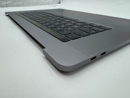 Macbook Pro 15" 2016 2017 A1707 Topcase Trackpad Tastatur Spacegrau #T685