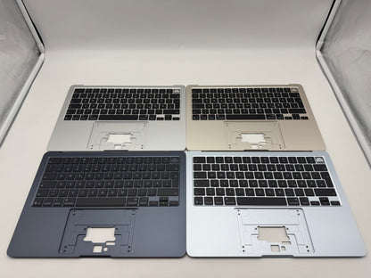 MacBook Air 13" 2025 A3240 Topcase Tastatur Midnight Starlight Himmelblau Silber