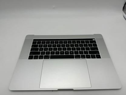 Macbook Pro 15" 2016 2017 A1707 Topcase Trackpad Tastatur Silber #T489