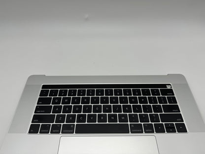 Macbook Pro 15" 2016 2017 A1707 Topcase Trackpad Tastatur Silber #T489