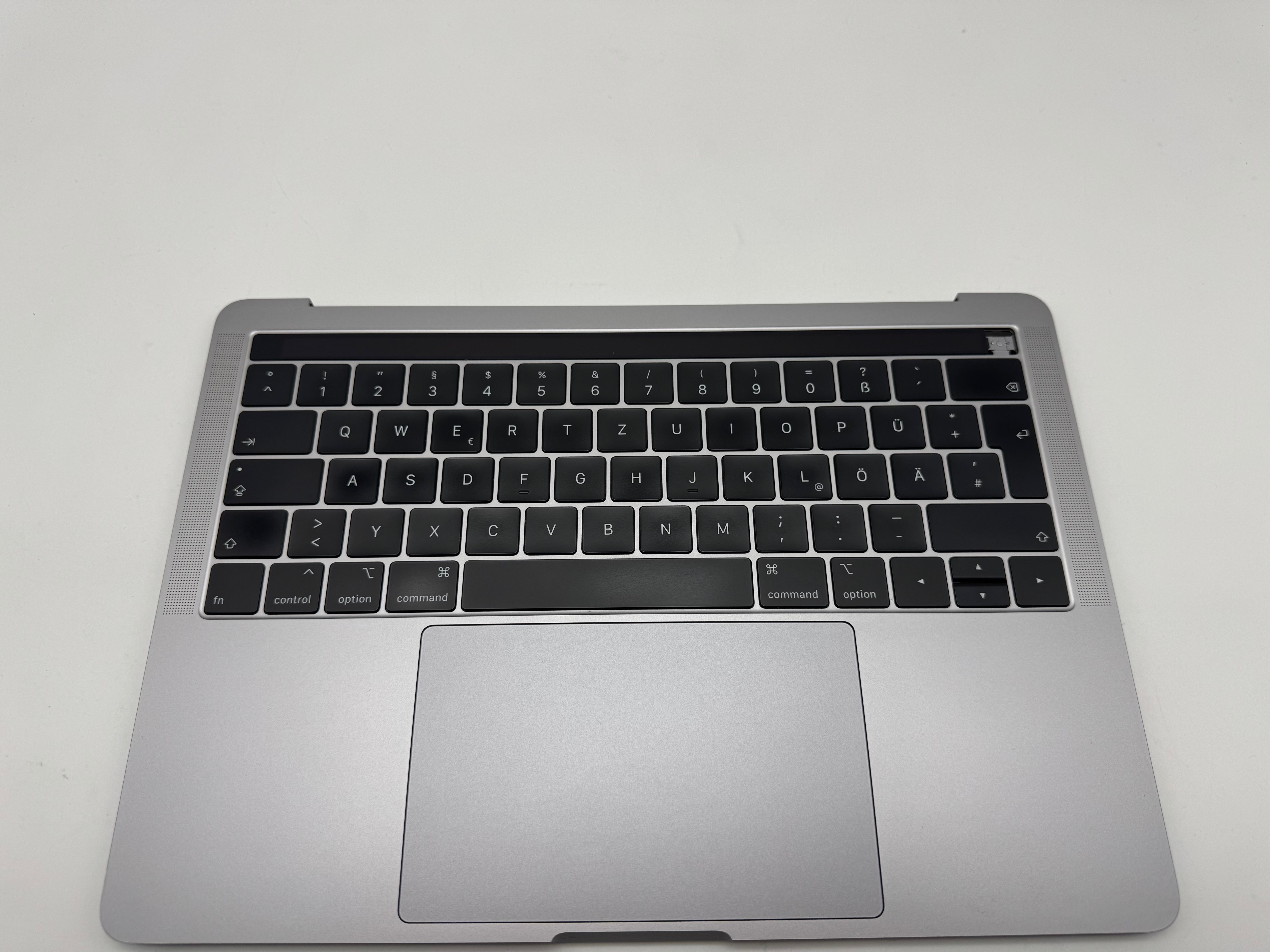 Macbook Pro 13" A1989 2018 2019 Topcase Tastatur QWERTZ Trackpad Spacegrau #T967