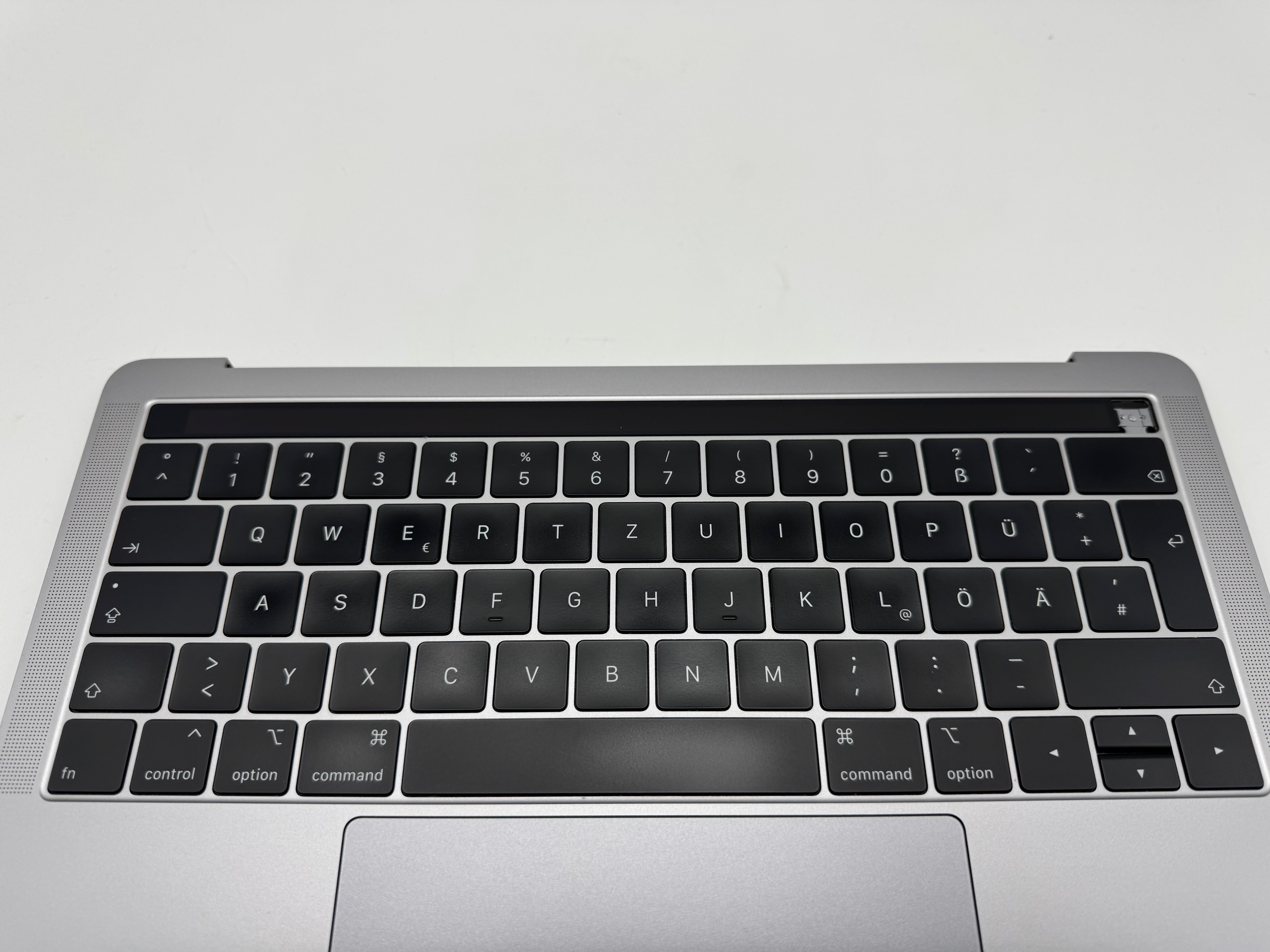Macbook Pro 13" A1989 2018 2019 Topcase Tastatur QWERTZ Trackpad Spacegrau #T967