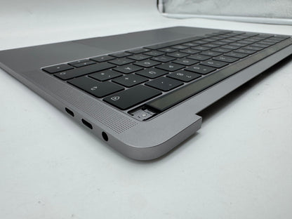 Macbook Pro 13" A1989 2018 2019 Topcase Tastatur QWERTZ Trackpad Spacegrau #T967