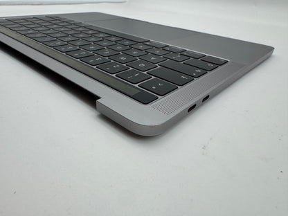 Macbook Pro 13" A1989 2018 2019 Topcase Tastatur QWERTZ Trackpad Spacegrau #T968