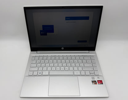 HP Pavilion 14-ec0076ng Ryzen 7 5700U 16GB 512GB 100% Akku MwSt.