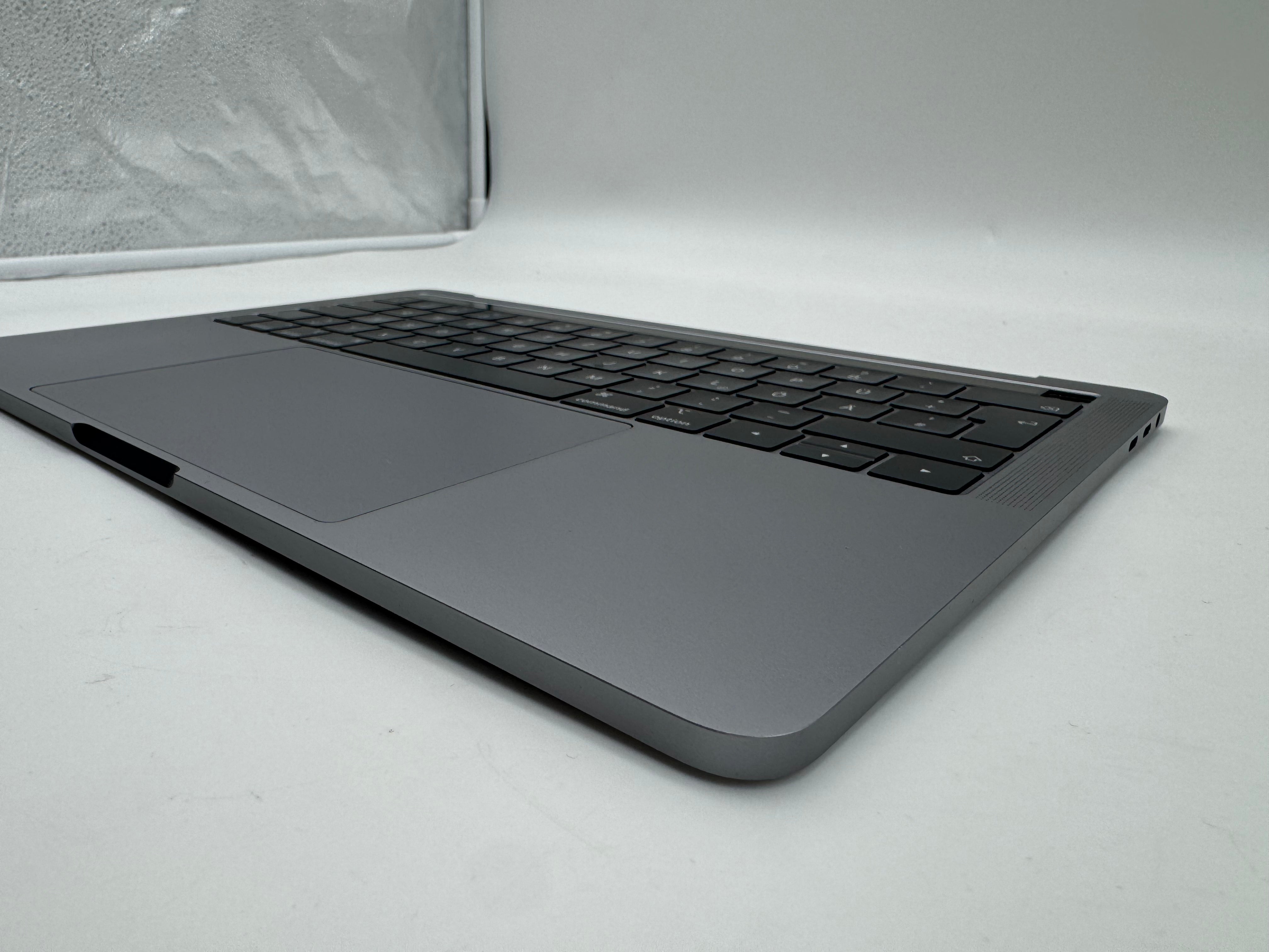 Macbook Pro 13" A1989 2018 2019 Topcase Tastatur QWERTZ Trackpad Spacegrau #T969