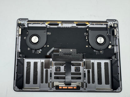 Macbook Pro 13" A1989 2018 2019 Topcase Tastatur QWERTZ Trackpad Spacegrau #T969