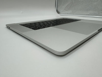 Macbook Pro 15" 2018 2019 A1990 Topcase Trackpad Tastatur Silber #T488