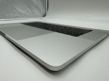 Macbook Pro 15" 2018 2019 A1990 Topcase Trackpad Tastatur Silber #T488