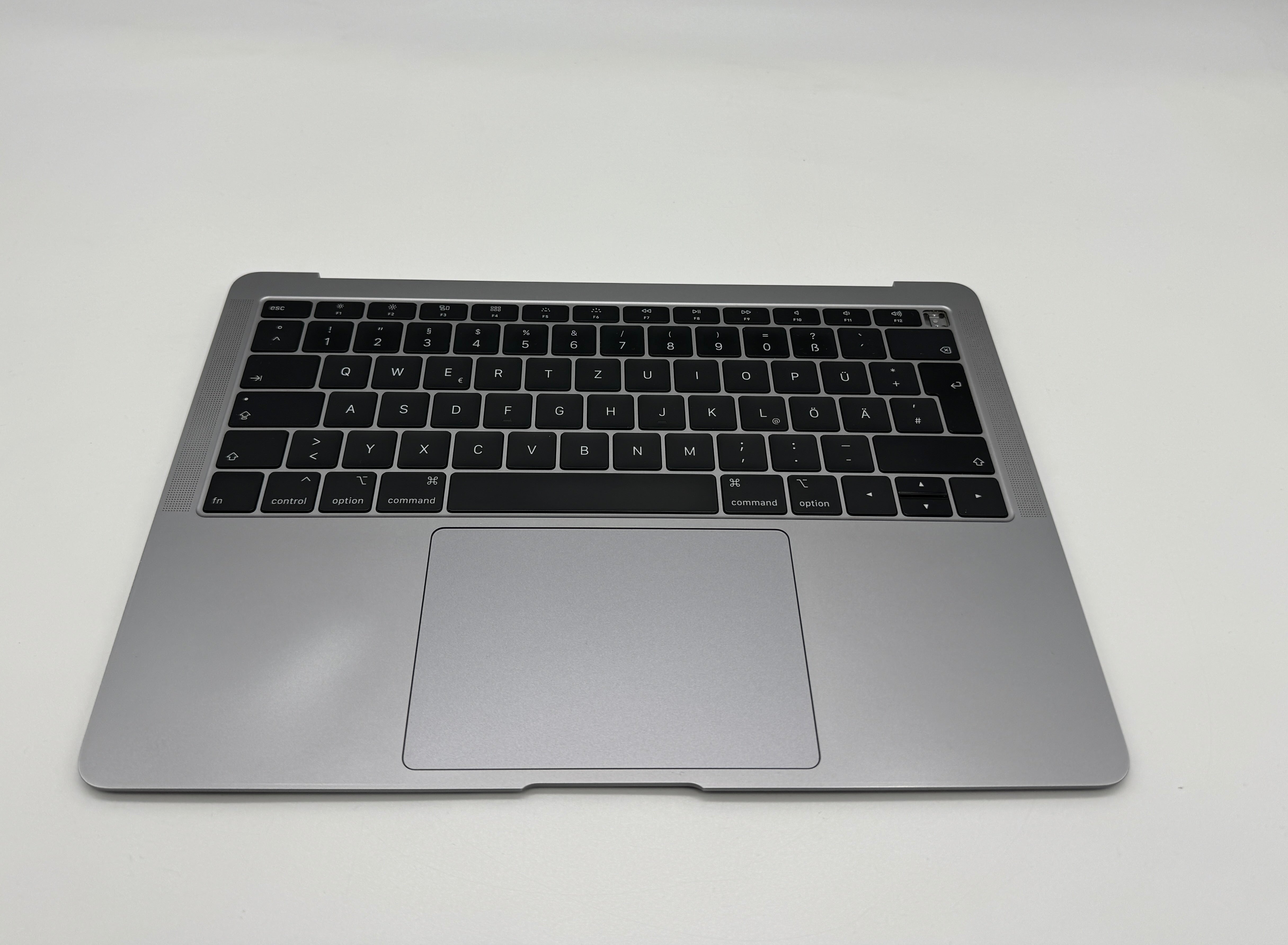 Macbook Air 13" 2018 2019 A1932 Topcase QWERTZ Trackpad Tastatur Grau #T440