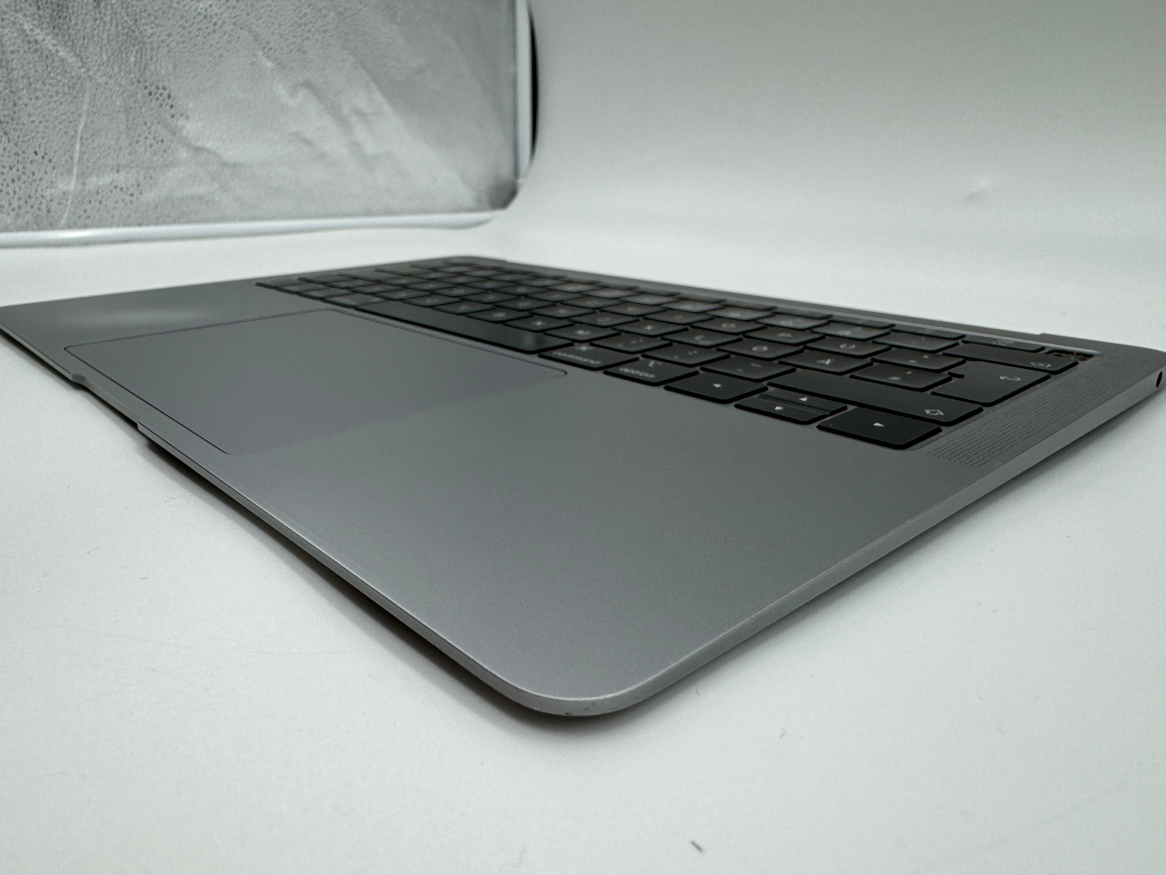 Macbook Air 13" 2018 2019 A1932 Topcase QWERTZ Trackpad Tastatur Grau #T440