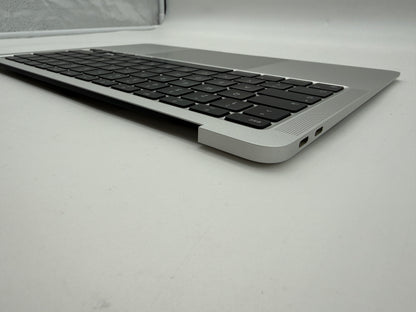 MacBook Air 13" 2020 A2337 Topcase QWERTZ Akku Tastatur Silber #T1004