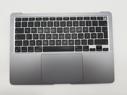 MacBook Air 13" 2020 A2337 Topcase QWERTZ Trackpad Tastatur Grau #T1005