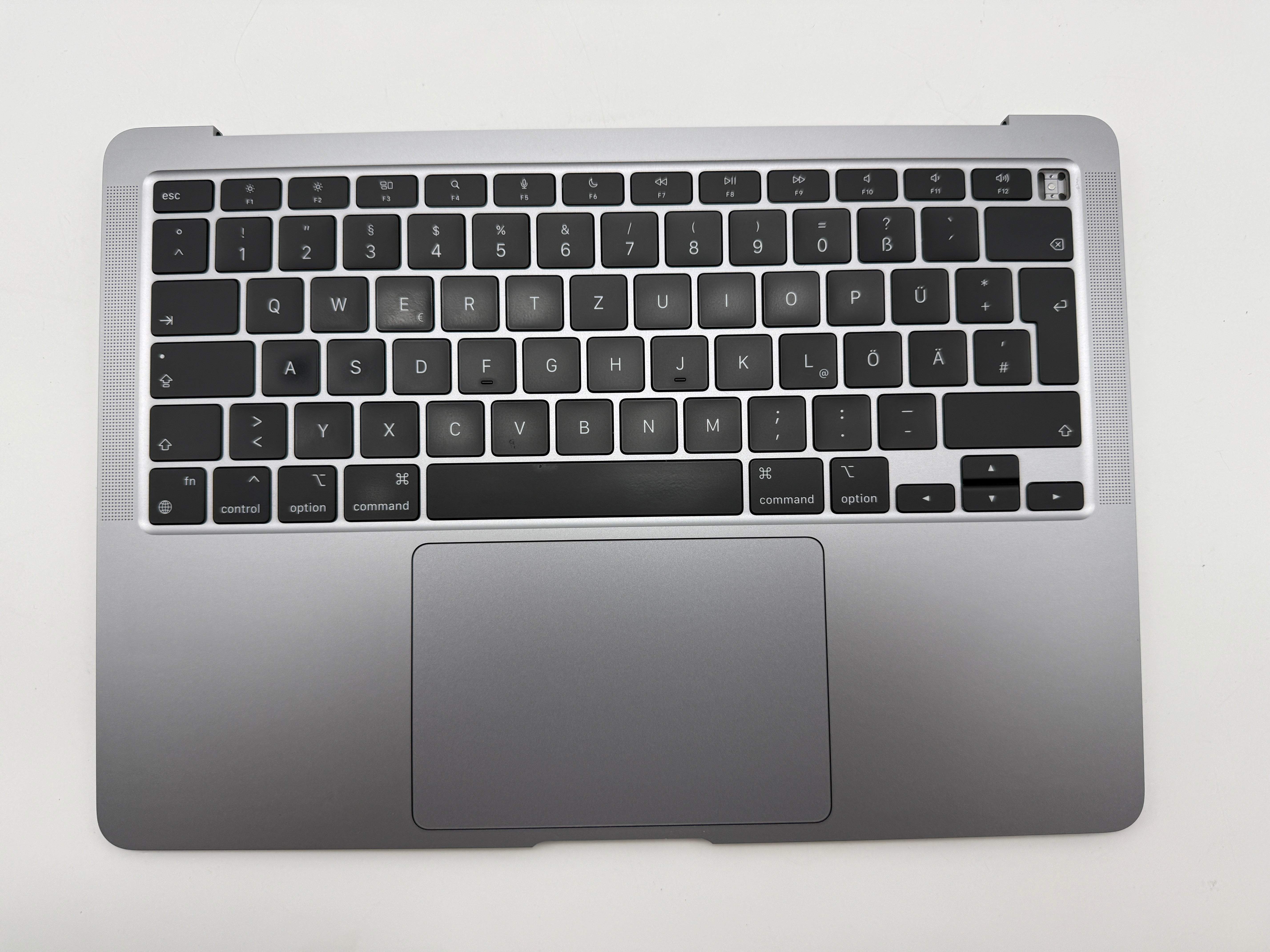 MacBook Air 13" 2020 A2337 Topcase QWERTZ Trackpad Tastatur Grau #T1005