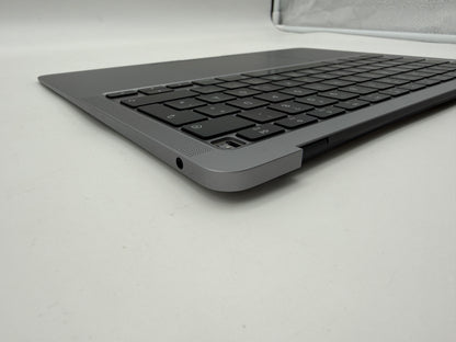 MacBook Air 13" 2020 A2337 Topcase QWERTZ Trackpad Tastatur Grau #T1005
