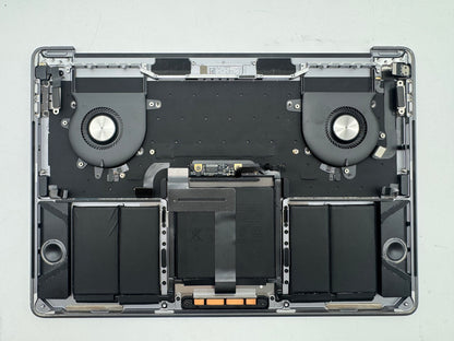 Macbook Pro 13" 2016 2017 A1706 Topcase Tastatur QWERTZ Spacegrau #T970
