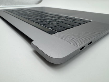 Macbook Pro 15" 2016 2017 A1707 Topcase Trackpad Tastatur Spacegrau #T777