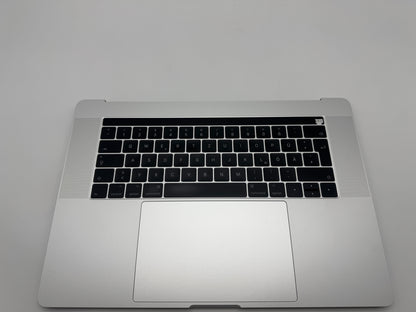 Macbook Pro 15" 2016 2017 A1707 Topcase Trackpad Tastatur Silber #T778