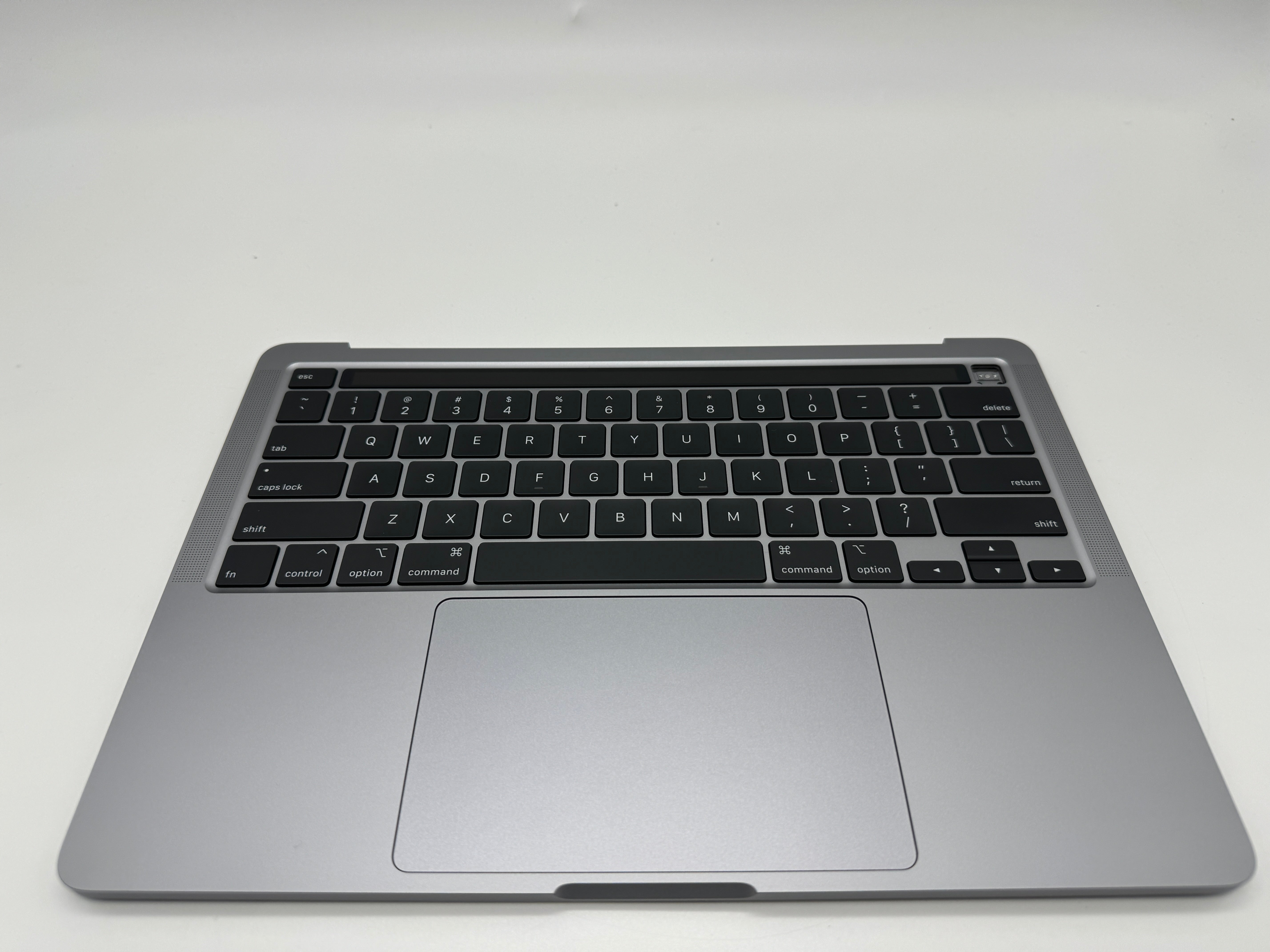 Macbook Pro 13" A2251 2020 QWERTY Topcase Tastatur Trackpad Grau #T495