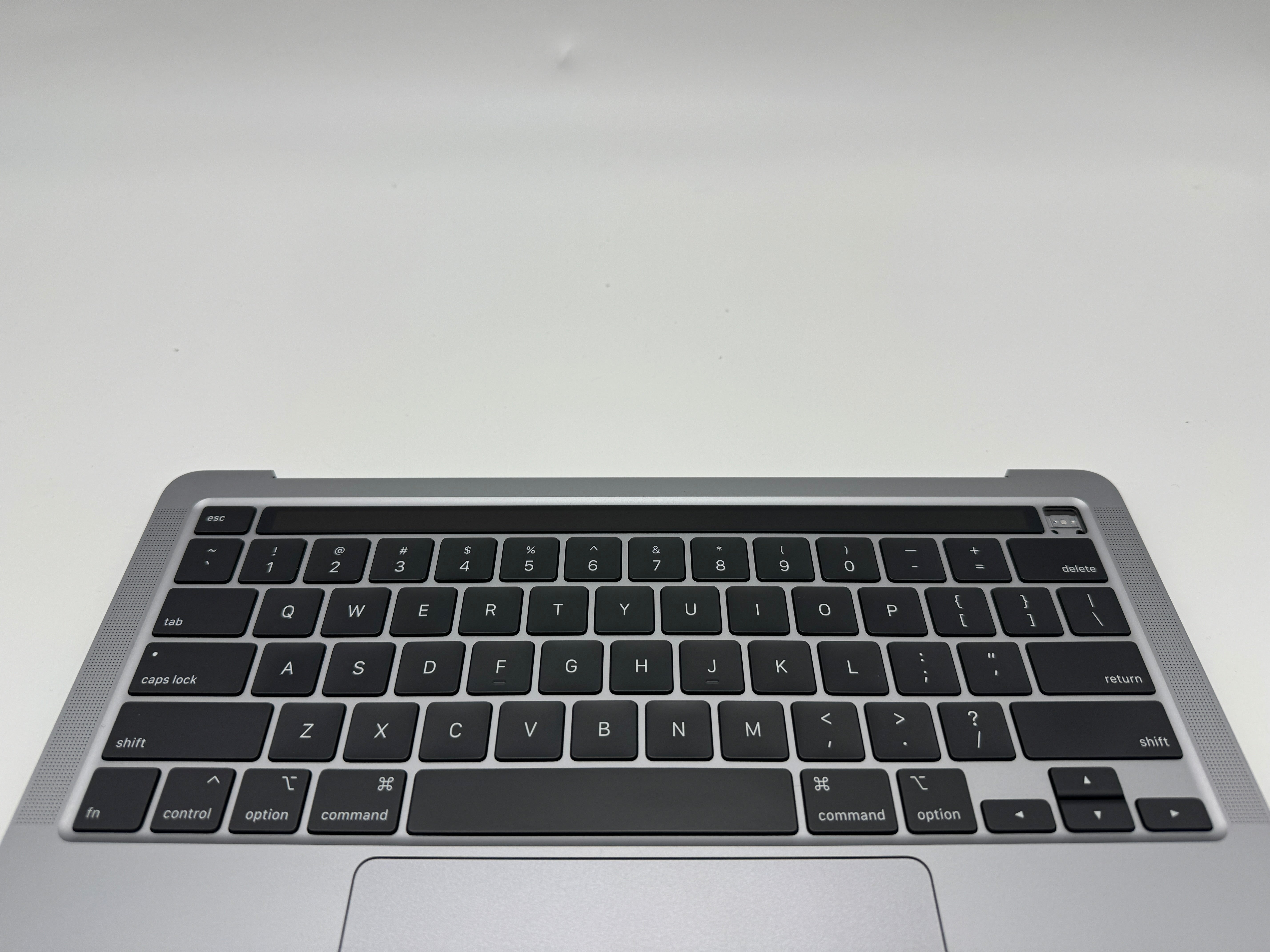 Macbook Pro 13" A2251 2020 QWERTY Topcase Tastatur Trackpad Grau #T495