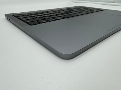 Macbook Pro 13" A2251 2020 QWERTY Topcase Tastatur Trackpad Grau #T495