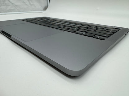 Macbook Pro 13" A2251 2020 QWERTY Topcase Tastatur Trackpad Grau #T495