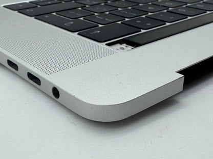 Macbook Pro 15" 2016 2017 A1707 Topcase Trackpad Tastatur Silber #T974