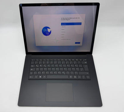 Microsoft Surface Laptop 4 15" AMD Ryzen 7 2GHz 16GB 512GB MwSt.Schwarz