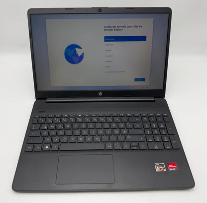 HP 15s-eq2252ng 15.6" AMD Ryzen 5 5500U 2,1GHz 8GB 256GB Schwarz MwSt.