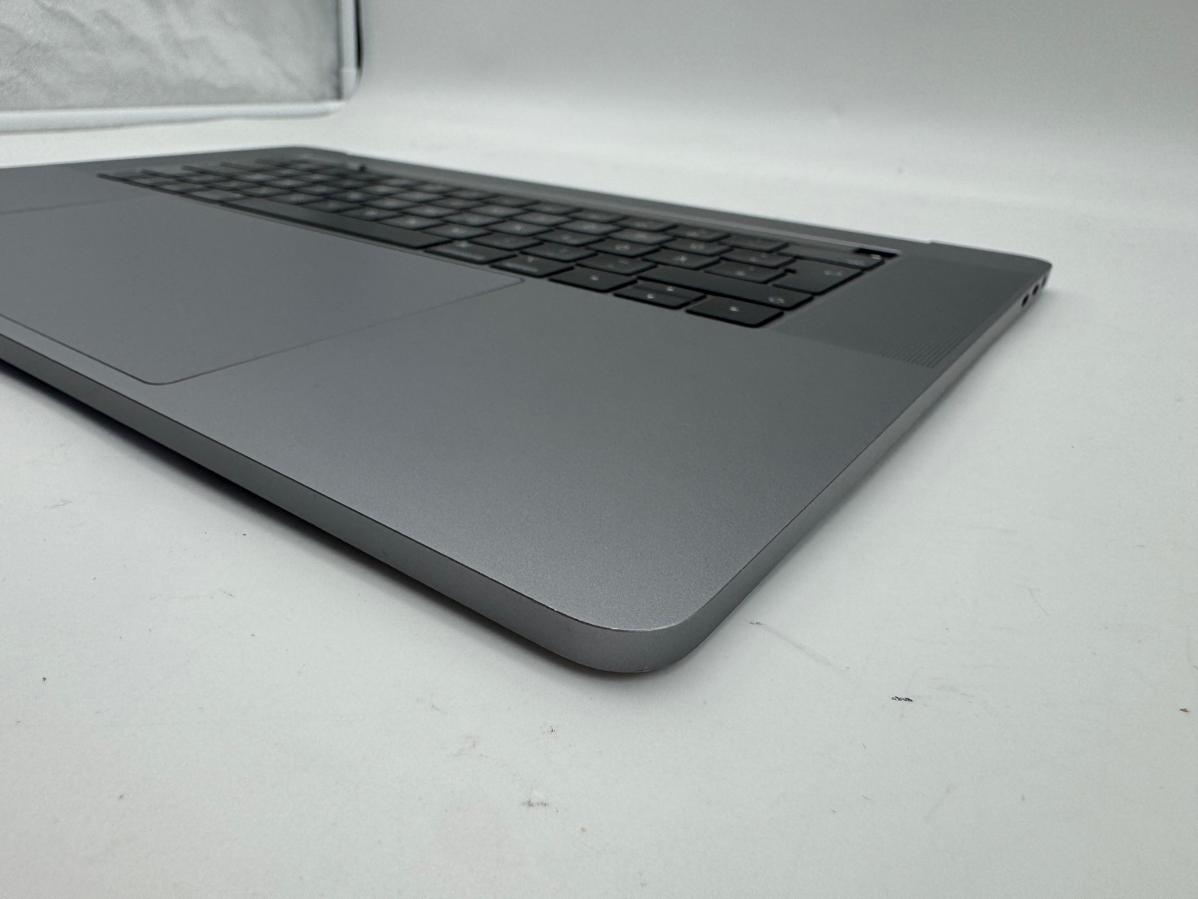 Macbook Pro 15" 2018 2019 A1990 QWERTZ Topcase Trackpad Tastatur Grau #T980
