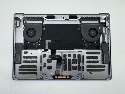 Macbook Pro 15" 2018 2019 A1990 QWERTZ Topcase Trackpad Tastatur Grau #T980