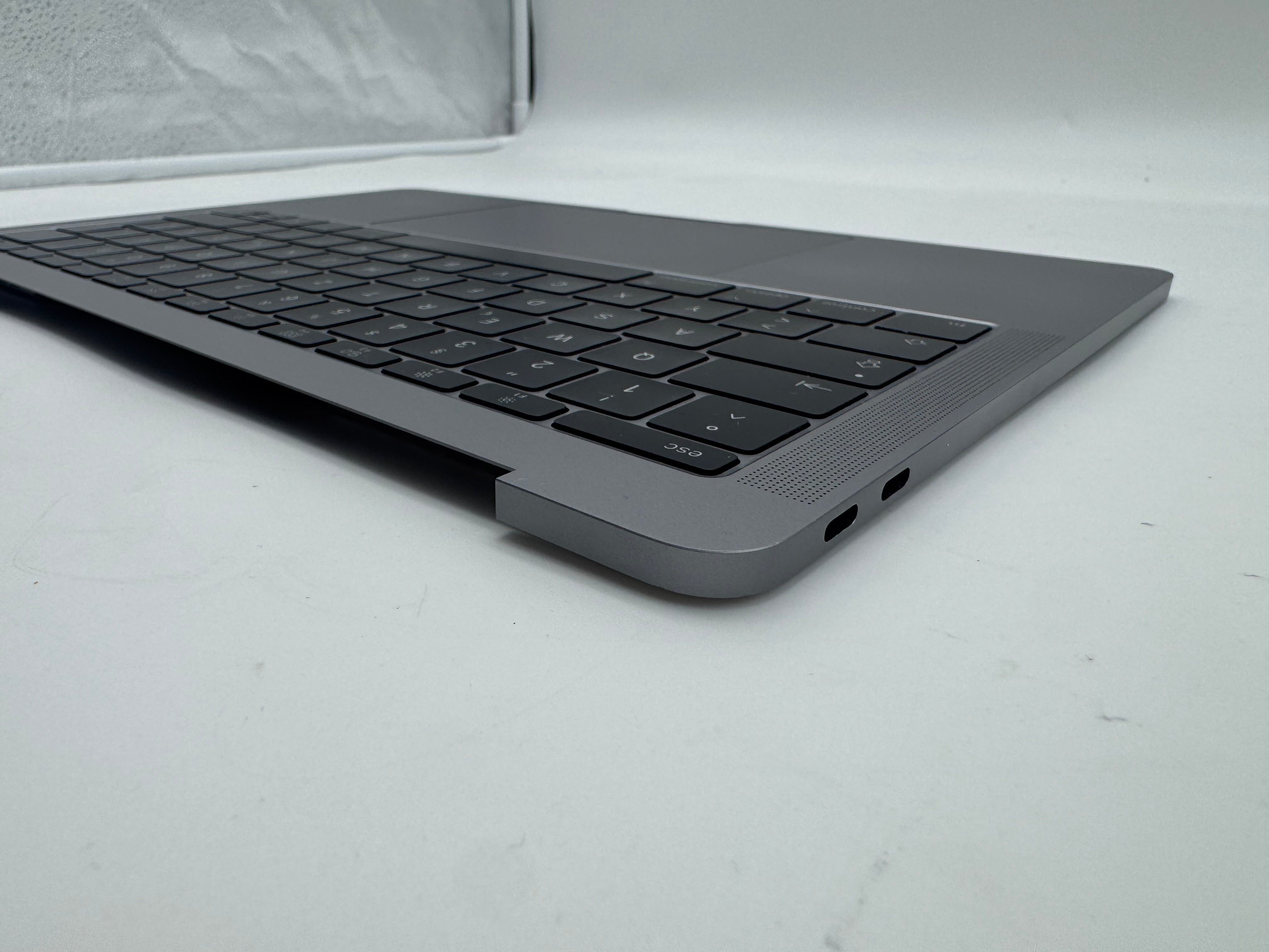 Macbook Pro 13" 2016 2017 A1708 Topcase QWERTZ Gehäuse Grau #T985
