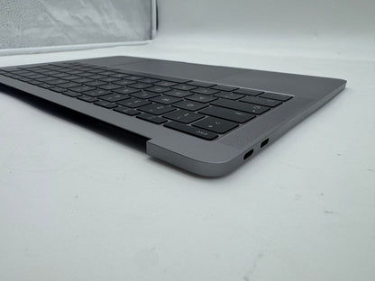 Macbook Pro 13" 2016 2017 A1708 Topcase QWERTZ Gehäuse Grau #T985