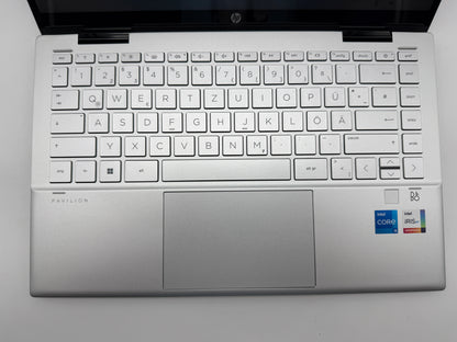 HP Pavilion x360 14-dy0055ng i5-1135G7 8GB 256GB SSD Silber Touch MwSt.