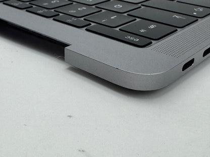 Macbook Pro 13" 2016 2017 A1708 Topcase QWERTY UK Gehäuse Grau #T986
