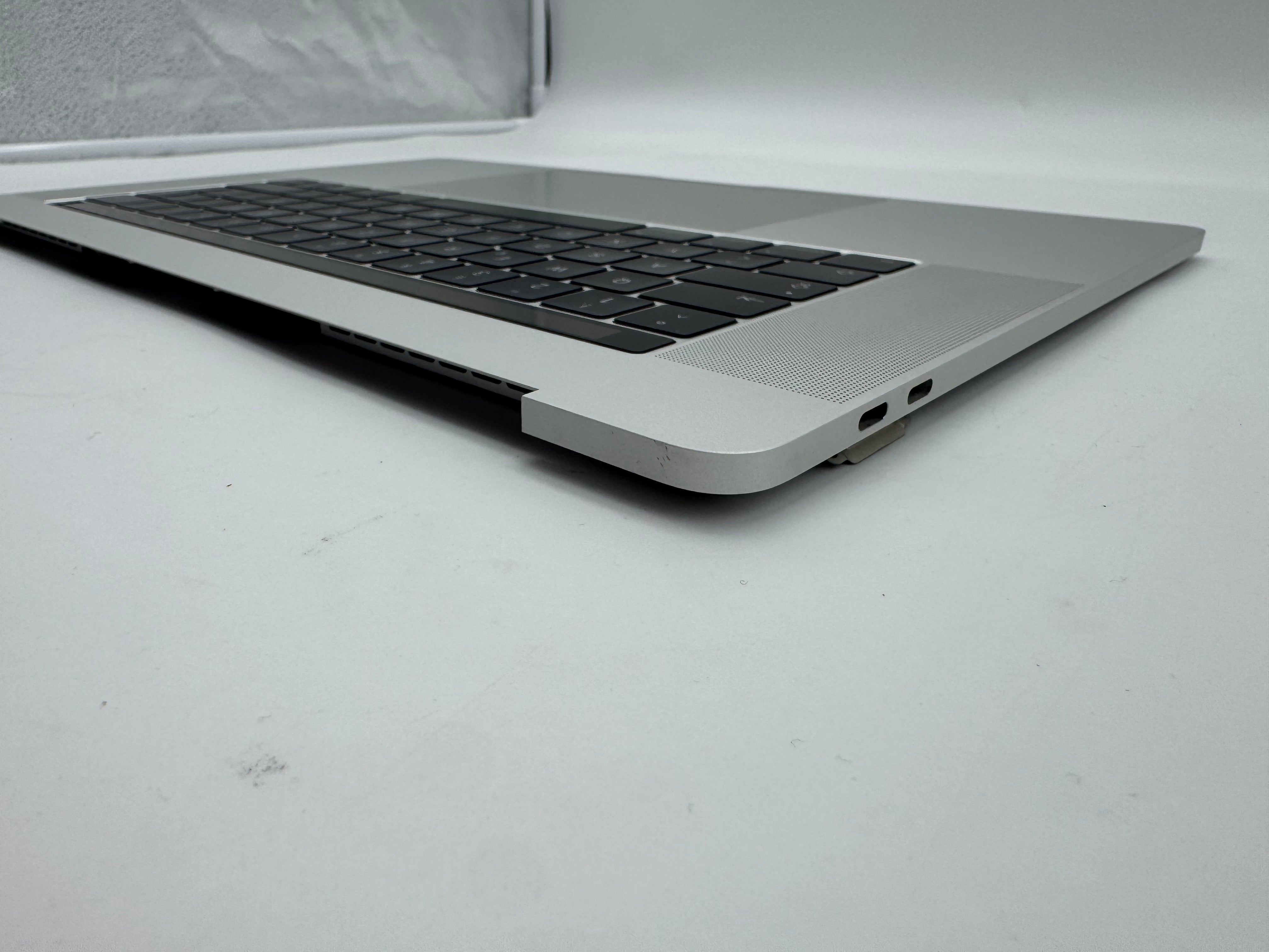 Macbook Pro 15" 2016 2017 A1707 Topcase Trackpad Tastatur Silber #T988