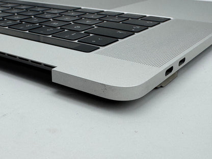 Macbook Pro 15" 2016 2017 A1707 Topcase Trackpad Tastatur Silber #T988