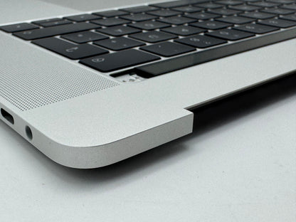Macbook Pro 15" 2016 2017 A1707 Topcase Trackpad Tastatur Silber #T988