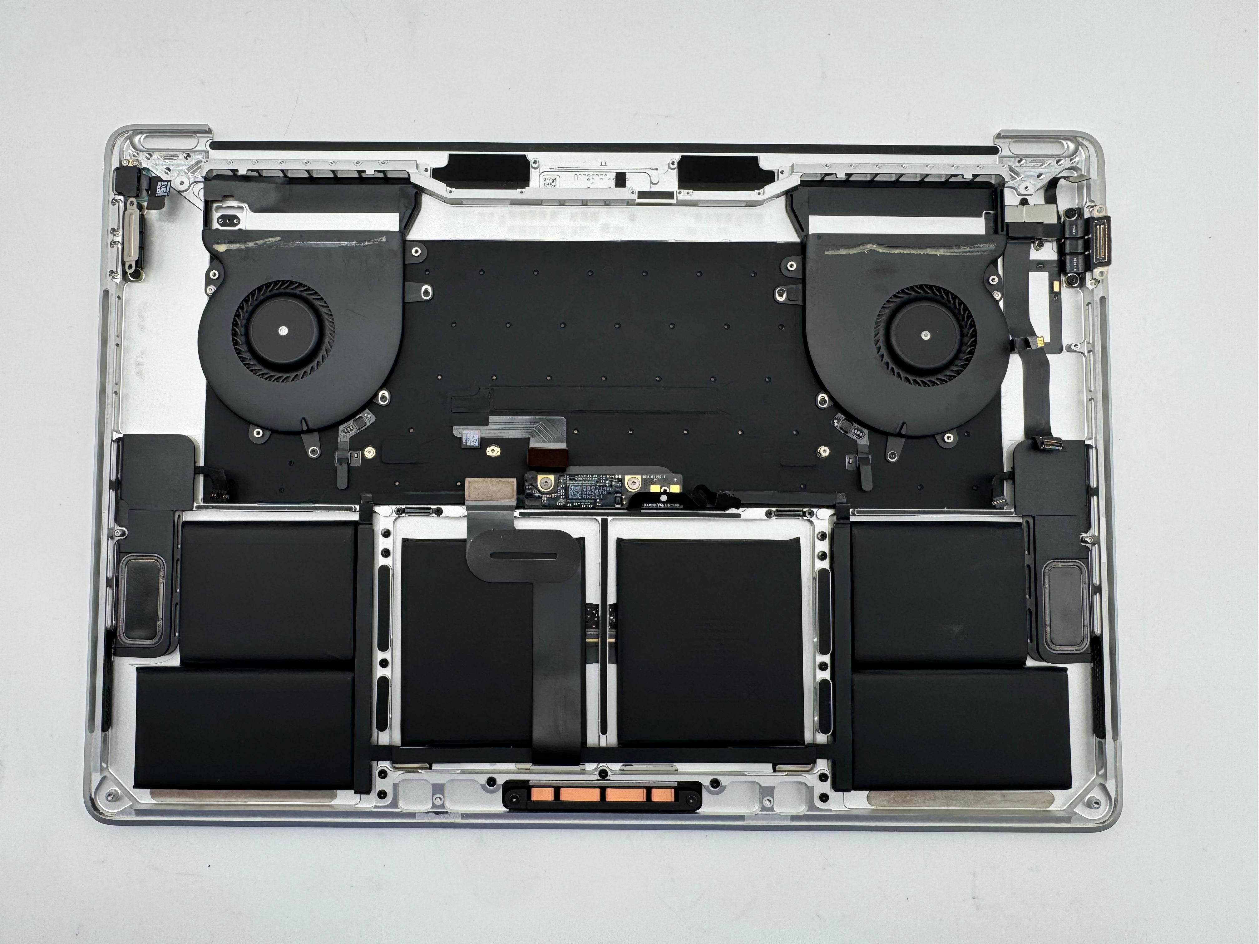 Macbook Pro 15" 2016 2017 A1707 Topcase Trackpad Tastatur Silber #T988