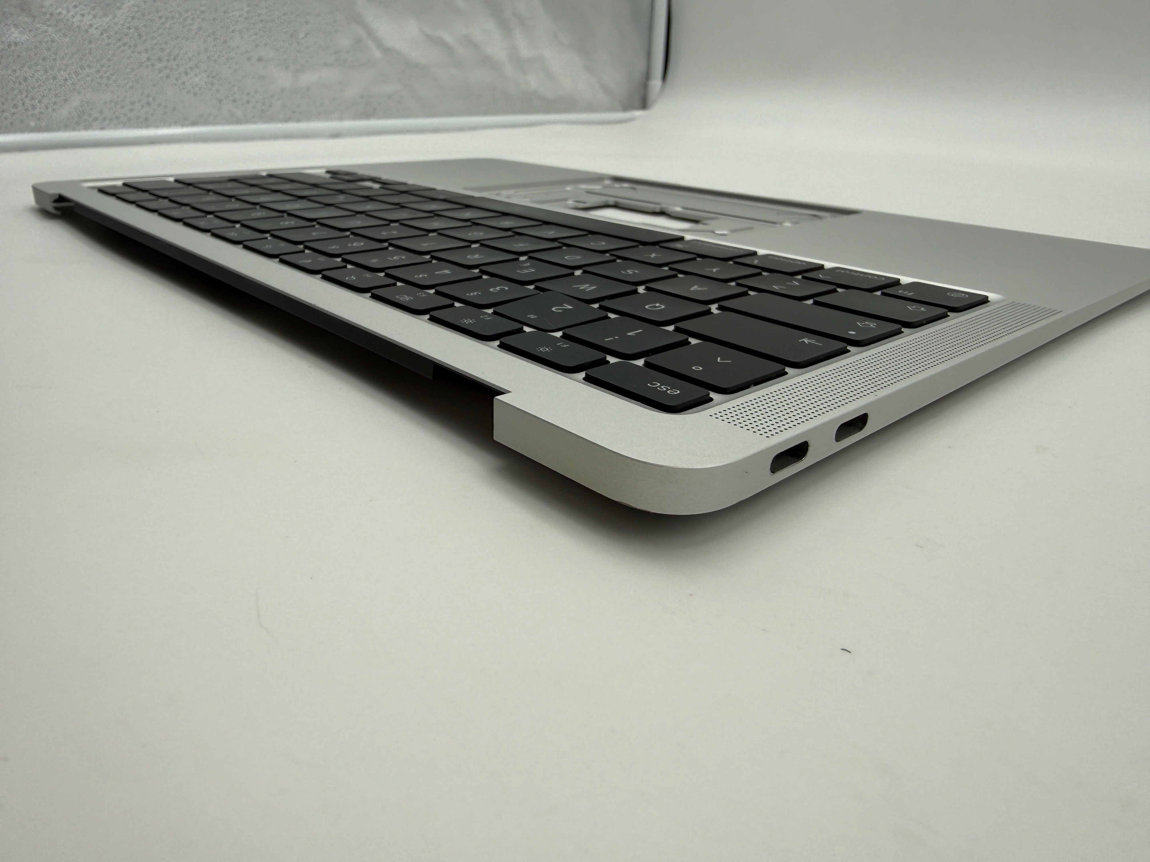 MacBook Air 13" 2020 A2337 Topcase QWERTZ Trackpad Tastatur Silber #T1006