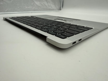 MacBook Air 13" 2020 A2337 Topcase QWERTZ Trackpad Tastatur Silber #T1006